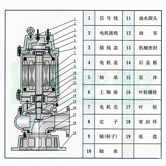 無(wú)堵塞排污泵的原理和結(jié)構(gòu)特點(diǎn)